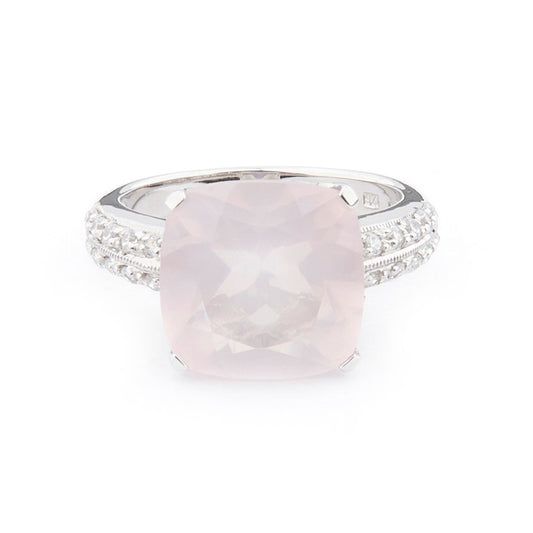 Wellington_&_North_Art_Deco_Jewellery_Rosalind_Cushion_Cut_Rose_Quartz_Cubic_Zirconia_925_Sterling_Silver_Ring_Front_View