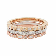 Load image into Gallery viewer, Arabella: Art Deco Ring in 9ct Yellow Gold with Diamond
