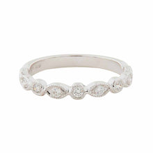 Load image into Gallery viewer, Art Deco Style Ring: White Gold and Diamonds