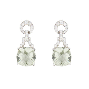 Wellington_&_North_Art_Deco_Jewellery_Rosalind_Cushion_Cut_Green_Amethyst_Cubic_Zirconia_925_Sterling_Silver_Drop_Earrings