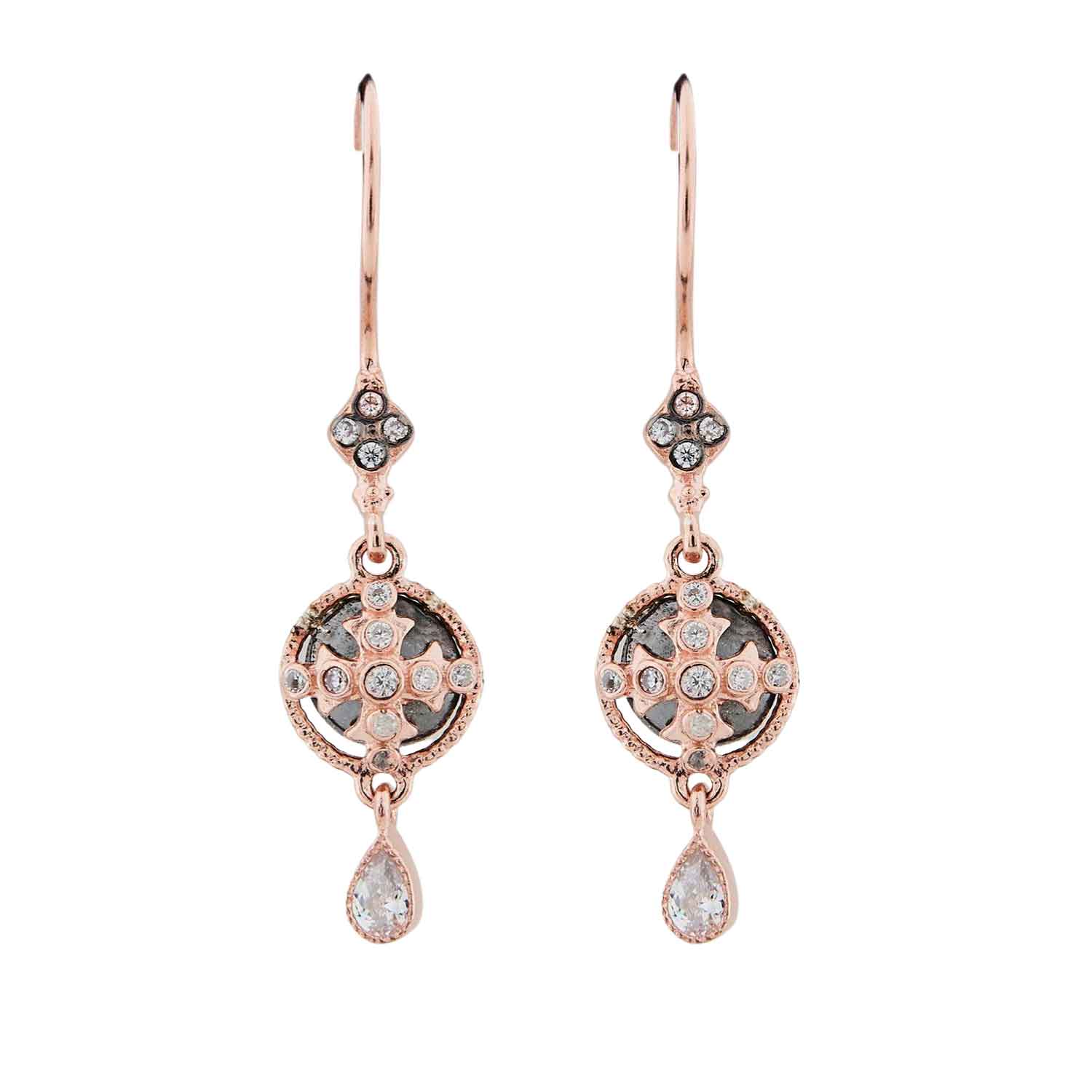 Rose Gold Plated Sterling Silver