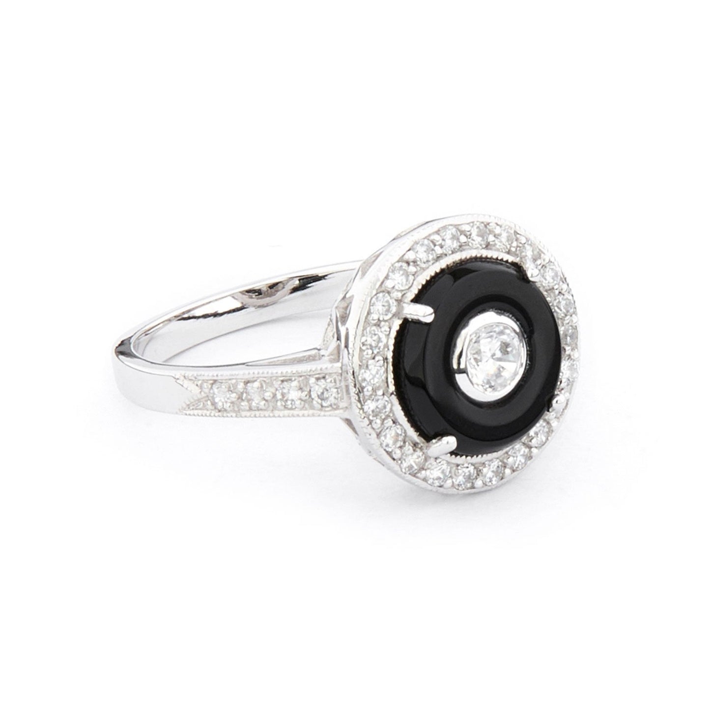 Wellington_&_North_Jewellery_Greta_Art_Deco_Black_Onyx_Cubic_Zirconia_925_Sterling_Silver_Ring_Side_View