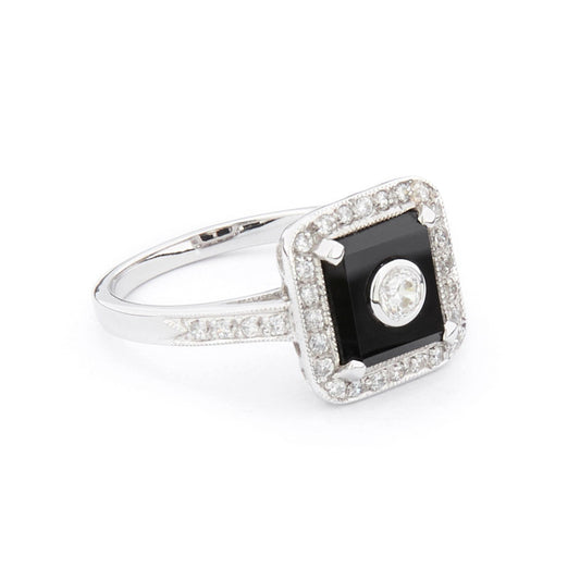 Wellington_&_North_Jewellery_Ingrid_Art_Deco_Black_Onyx_Cubic_Zirconia_925_Sterling_Silver_Ring_Side_View