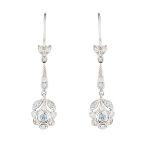 Wellington_&_North_Art_Deco_Jewellery_Portia_Blue_Topaz_Cubic_Zirconia_925_Sterling_Silver_Drop_Earrings