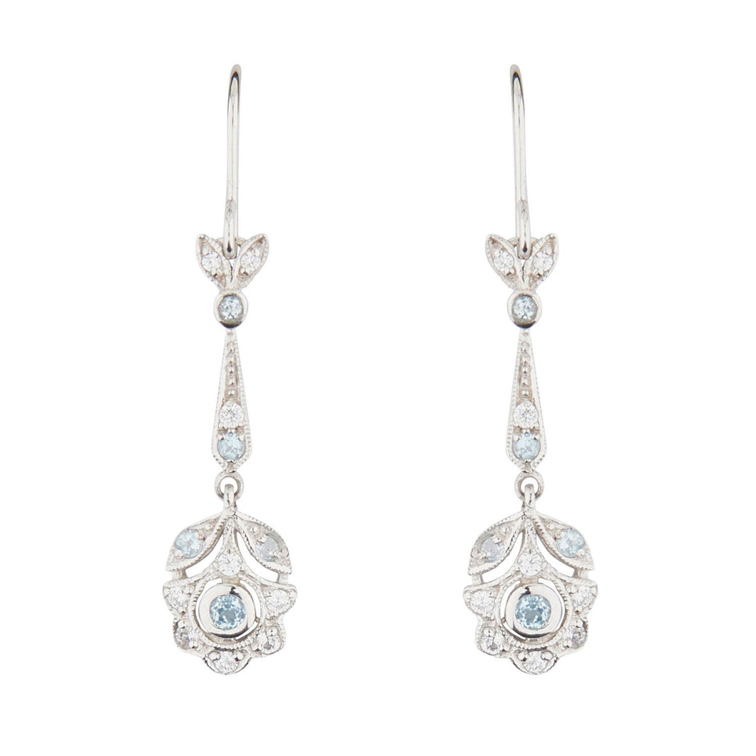 Wellington_&_North_Art_Deco_Jewellery_Portia_Blue_Topaz_Cubic_Zirconia_925_Sterling_Silver_Drop_Earrings